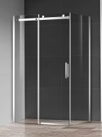 Товар: Душевая стенка AQUAme 80 профиль Хром стекло прозрачное арт-AQM4203F - фото 4 Душевая стенка AQUAme 80 профиль Хром стекло прозрачное арт-AQM4203F — фото 4, Боковые стенки