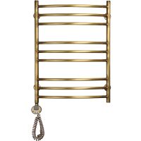 Электрический полотенцесушитель Domoterm Калипсо П9 500x700 АБР EL Античная бронза арт-КалипсоП9500x700АБРEL — фото 1, Электрические полотенцесушители