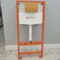 Клавиша смыва KK POL M08 Золото матовое арт-SPP/036/0/K — фото 3, Кнопки смыва