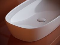 Раковина-чаша Ceramicanova Element 70 Белая арт-CN5040 — фото 13, Раковины накладные