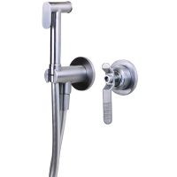 Гигиенический душ со смесителем Bronze de Luxe 1760'S Loft Хром матовый арт-3253CC — фото 1, Гигиенические души