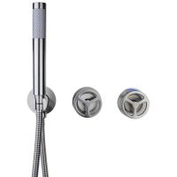 Душевая система Bronze de Luxe Liberty Графит арт-5011GG-P — фото 12, Встраиваемые душевые комплекты