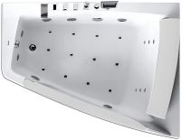 Акриловая ванна Gemy 170х130 G9056 K R с гидромассажем арт-G9056KR — фото 4, Акриловые ванны