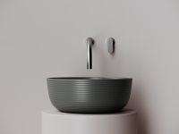 Раковина-чаша Ceramicanova Element 36 Темный антрацит матовый арт-CN6073MDH — фото 11, Раковины накладные
