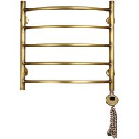 Электрический полотенцесушитель Domoterm Калипсо П5 500x500 АБР ER Античная бронза арт-КалипсоП5500x500АБРER — фото 1, Электрические полотенцесушители