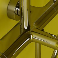 Душевая система Sancos Game с термостатом Хром арт-SC3001CH — фото 2, Душевые стойки