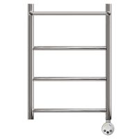 Полотенцесушитель электрический Point Афина П3 400x600 с полкой левый/правый, хром арт-PN04146PE — фото 1, Электрические полотенцесушители