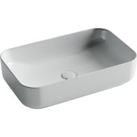 Раковина-чаша Ceramicanova Element 60 Белая арт-CN5044 — фото 1, Раковины накладные