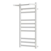 Товар: Полотенцесушитель электрический Point Меркурий П9 500x1000 с полкой, диммер справа, белый арт-PN83850PW - фото 3 Полотенцесушитель электрический Point Меркурий П9 500x1000 с полкой, диммер справа, белый арт-PN83850PW — фото 3, Электрические полотенцесушители