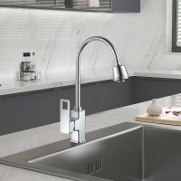 Смеситель для кухни Haiba Хром арт-HB73615 — фото 3, Смесители для кухни