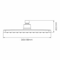 Верхняя душевая насадка арт-A340 — фото 2, Верхние души