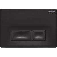Товар: Клавиша смыва Creavit Ore Черная матовая арт-GP3002.01 - фото 1 Клавиша смыва Creavit Ore Черная матовая арт-GP3002.01 — фото 1, Кнопки смыва