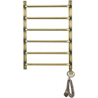 Электрический полотенцесушитель Domoterm Стефано П6 400x600 АБР ER Античная бронза арт-СтефаноП6400x600АБРER — фото 1, Электрические полотенцесушители