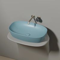 Раковина-чаша Ceramicanova Element 60 Зеленая матовая арт-CN6049MLG — фото 3, Раковины накладные