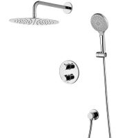 Душевая система Lemark Yeti LM7829С с термостатом Хром арт-LM7829C — фото 1, Встраиваемые душевые комплекты