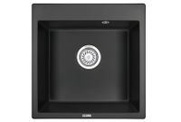 Granula-, кухонная мойка, кварц арт-5102, ТУРМАЛИН — фото 1, Кухонные мойки