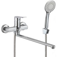 Смеситель для ванны Milardo Demi универсальный Хром арт-DEMSB00M10 — фото 1, Смеситель для ванны