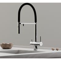 Товар: Смеситель для кухни Sancos Imola Хром Черный арт-SC4010CH - фото 2 Смеситель для кухни Sancos Imola Хром Черный арт-SC4010CH — фото 2, Смесители для кухни