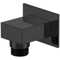 Шланговое подключение Remer Черное матовое арт-309WNO — фото 1, Шланговые подключения