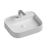 Раковина Ceramicanova Element 55 Белая арт-CN6034 — фото 3, Раковины накладные