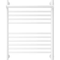 Водяной полотенцесушитель Сунержа Богема+ 600х500 с полкой Белый арт-12-0223-6050 — фото 1, Водяные полотенцесушители