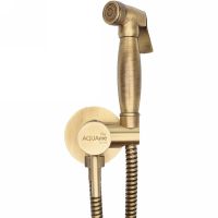 Гигиенический душ со смесителем AQUAme Retro Бронза арт-AQM6010OB — фото 1, Гигиенические души