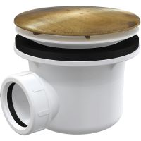 Сифон для душевого поддона Alcaplast Бронза арт-A49ANTIC — фото 1, Сифоны для поддонов