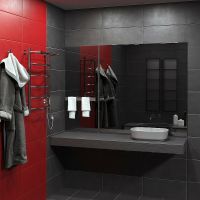 Электрический полотенцесушитель Aringa Берген 80x50 с полкой Хром арт-AR03006CH — фото 4, Электрические полотенцесушители