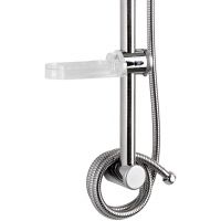 Товар: Душевой гарнитур Azario Хром арт-AZ-15752010 - фото 2 Душевой гарнитур Azario Хром арт-AZ-15752010 — фото 2, Душевые гарнитуры на штанге