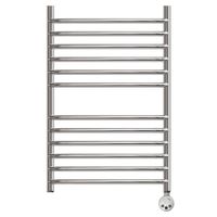 Полотенцесушитель электрический Point Альфа П12 400x800 левый/правый, хром арт-PN05148SE — фото 1, Электрические полотенцесушители