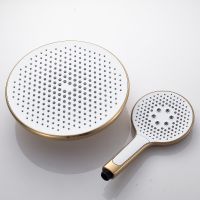 Товар: Душевая система Rose R39G Золото матовое арт-R3936G - фото 5 Душевая система Rose R39G Золото матовое арт-R3936G — фото 5, Душевые стойки