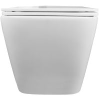 Унитаз Azario Boca подвесной Белый с сиденьем Микролифт арт-AZ-1048 A — фото 15, Подвесные унитазы