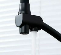 Товар: Смеситель для кухни Haiba Черный матовый арт-HB76855-7 - фото 2 Смеситель для кухни Haiba Черный матовый арт-HB76855-7 — фото 2, Смесители для кухни