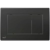 Клавиша смыва Alcaplast Basic Черная матовая арт-M278 — фото 1, Кнопки смыва