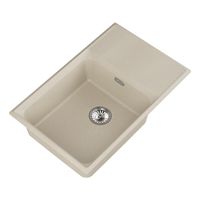 Мойка кухонная Point Этна 78 светло-бежевый арт-PN3012BG — фото 3, Кухонные мойки