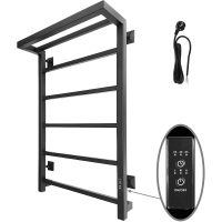 Электрический полотенцесушитель Altasan СкалаПроф 80х50 с полкой Черный муар арт-СкалаПроф8050ПЧМ — фото 1, Электрические полотенцесушители