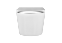 Унитаз подвесной безободковый AQUATEK ОБЕРОН 533*360*344 мм, горизонтальный выпуск, тонко арт-AQ1363W-00 — фото 4, Подвесные унитазы