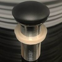 Товар: Донный клапан CeramaLux Черный матовый арт-RD026 - фото 3 Донный клапан CeramaLux Черный матовый арт-RD026 — фото 3, Донные клапаны