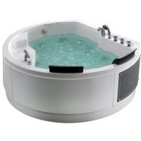 Акриловая ванна Gemy G9063 K 183х162 с гидромассажем арт-G9063K — фото 2, Акриловые ванны