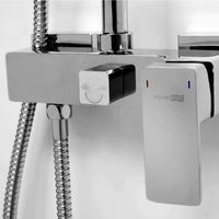 Душевой комплект со смесителем арт-A17702 — фото 6, Душевые стойки