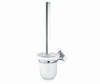 Аксесс Aller K- Щетка для унитаза (блистер), КЕРАМИКА, с подств, навесная, хром, WasserKRAFT арт-1127C — фото 3, Ершики для унитаза