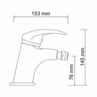 Смеситель Rhein для биде, хром, WasserKRAFT арт-1706 — фото 4, Смесители для биде