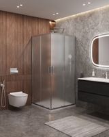 Душевой уголок CEZARES арт-MOLVENO-A-2-90-P-Cr — фото 1, Квадратные душевые уголки