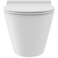 Комплект унитаза с инсталляцией Aqueduto Cone с сиденьем Микролифт и Черной матовой клавише арт-AQDS033T — фото 8, Комплекты унитаз + инсталляция