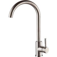 Смеситель для кухни Accoona SUS304 Сатин арт-A4590 — фото 1, Смесители для кухни