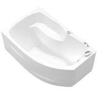 Акриловая ванна BellSan Сати 150х100 R без гидромассажа арт-4627171530417 — фото 5, Акриловые ванны