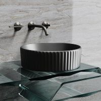 Товар: Раковина-чаша Ceramicanova Element 36 Темный антрацит матовый арт-CN6057MDH - фото 5 Раковина-чаша Ceramicanova Element 36 Темный антрацит матовый арт-CN6057MDH — фото 5, Раковины накладные