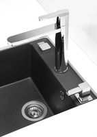 Мойка для кухни ALVEUS FORMIC 20 GRANITAL+ STEEL-G04M 520x510x200;1x с сифоном 1127749, арт-1103762.0 — фото 2, Кухонные мойки