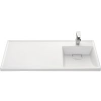 Товар: Раковина Aquaton Лондри 105 R с местом под стиральную машину Белая арт-1A72223KLH010 - фото 4 Раковина Aquaton Лондри 105 R с местом под стиральную машину Белая арт-1A72223KLH010 — фото 4, Раковины встраиваемые сверху