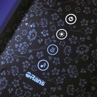 Душевая кабина Orans 130x130 с баней профиль Черный задние стенки Черные арт-89106b0 — фото 7, Душевые кабины